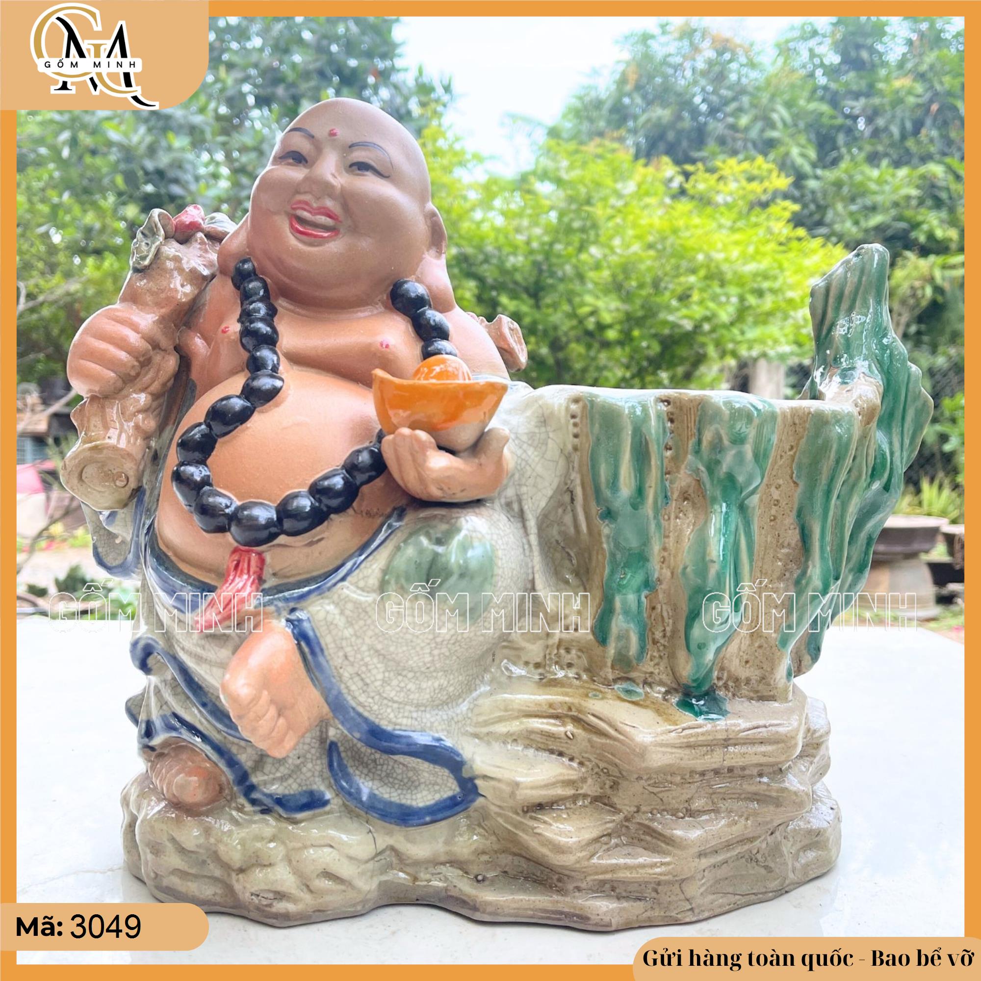 Chậu tượng Di Lặc núi