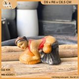 Tiểu cảnh cô úp nơm gốm Bát Tràng 2 kích thước