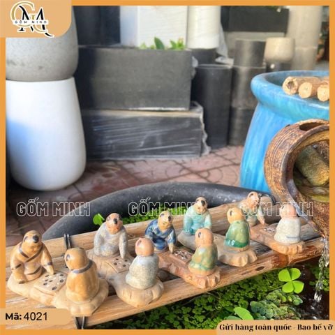 Tiểu cảnh cờ bệt mini bé nhiều màu (giao màu ngẫu nhiên)