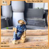 Tiểu cảnh ông câu cá mini trang trí thác nước, bể cá, hòn non bộ