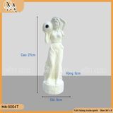 Tượng cô gái đổ nước 27cm
