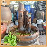 Thác Nước Cây Trúc và Chậu gốm làm tiểu cảnh bể cá, trang trí hồ cá, phụ kiện bể cá thủy sinh