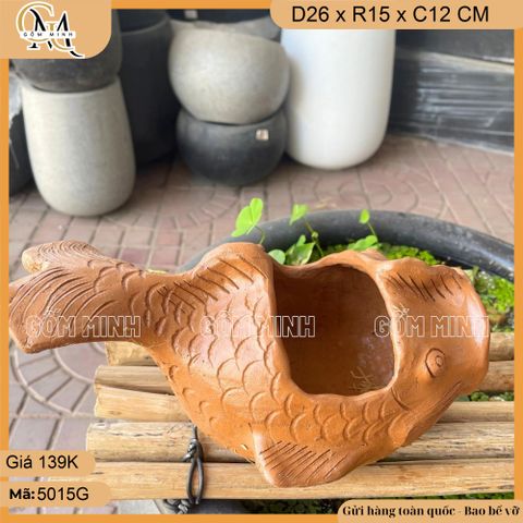 Bình gốm thác nước