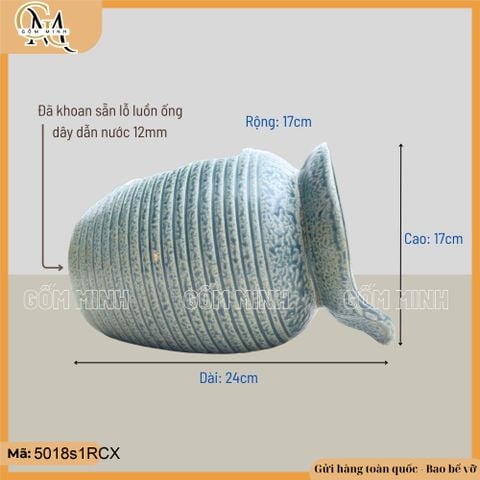 Bình gốm thác nước