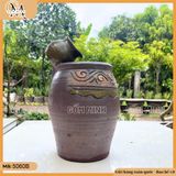 Chum lu thác nước gốm cao 33cm, 37cm (Kiểu ngẫu nhiên) - Tạo nét bình yên cho không gian sống