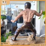 Tượng Lý Tiểu Long ghép cây bonsai gốm sứ
