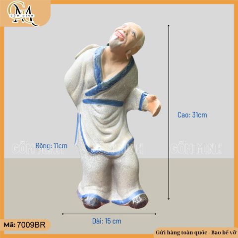 Tượng lão mai cao 31cm