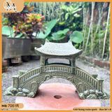 Tiểu cảnh cầu Kiều trang trí non bộ, thác nước (2 kích thước)
