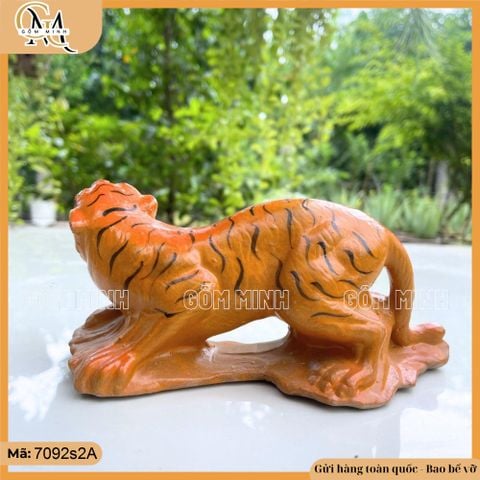 Tượng hổ, tượng đại bàng gốm Bát Tràng, tiểu cảnh hổ, tiểu cảnh đại bàng, tượng hổ đại bàng