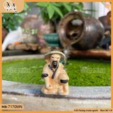 Tiểu cảnh ông câu tí hon decor thác nước, bể cá (giao màu ngẫu nhiên)