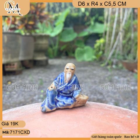 Tiểu cảnh ông câu nhỏ 2 mẫu nhiều màu