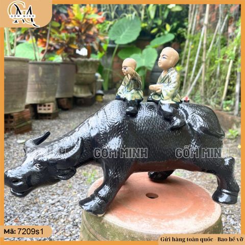 Tiểu cảnh Mục đồng chăn trâu nhiều kích thước