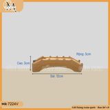 Mô hình cầu nhỏ dài 12cm bằng gốm decor non bộ, phụ kiện hòn non bộ