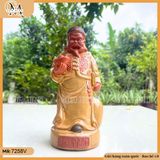 Tượng quản gia cao 22cm tay cầm thỏi vàng, tượng quản gia tài lộc mang đến sự giàu có, sung túc