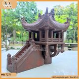 Mô hình Chùa 1 cột bằng gốm nhiều kích thước - tái hiện vẻ đẹp cổ kính của ngôi chùa ngàn năm tuổi