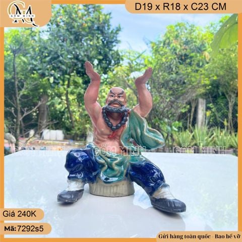 Chậu tương Lỗ Trí Thâm dâng vò lớn nhiều kích thước, chậu bonsai Lỗ Trí Thâm, chậu trồng cây bonsai
