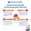 Sữa Bột Nutricare BONE Giúp Xương Khớp Chắc Khoẻ Tăng Cường Khối Cơ Sữa Giảm Đường Ít Ngọt 850G/Lon