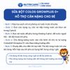Sữa Bột GROW PLUS 0+ Colos 24h Bé Tăng Cân Phát Triển Chiều Cao Tăng Cường Đề Kháng và Tiêu Hoá Từ 0-12 Tháng 800G/Lon