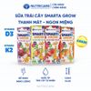 Thùng 48 Hộp Sữa Trái Cây SMARTA GROW Nutricare Giúp Bé Tăng Chiều Cao Xương Chắc Khoẻ Bổ Sung Năng Lượng Bé Từ 1 Tuổi