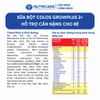 Sữa Bột GROW PLUS Colos 24h Nutricare Từ 0-10 Tuổi Giúp Bé Tăng Cân Phát Triển Chiều Cao Tăng Cường Đề Kháng và Tiêu Hoá