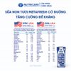 Thùng 48 Hộp Sữa Tươi META FRESH Nutricare Sữa Tươi Tiệt Trùng Bổ Sung Sữa Non Tăng Cường Miễn Dịch Không Chất Bảo Quản
