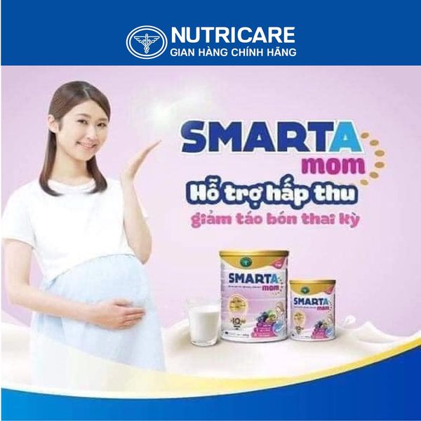 Sữa bột Nutricare Smarta Mom cho phụ nữ mang thai, cho con bú 400g