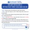 Sữa Bột METACARE 2+ Nutricare Giúp Bé Tăng Cân Phát Triển Chiều Cao Tăng Cường Sức Đề Kháng Bé 2-10 Tuổi 850G/Lon