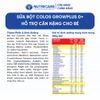 Sữa Bột GROW PLUS 0+ Colos 24h Bé Tăng Cân Phát Triển Chiều Cao Tăng Cường Đề Kháng và Tiêu Hoá Từ 0-12 Tháng 800G/Lon