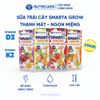 Thùng 48 Hộp Sữa Trái Cây SMARTA GROW Nutricare 180ML Giúp Bé Phát Triển Chiều Cao Xương Chắc Khoẻ Cho Bé Từ 1 Tuổi