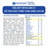 Sữa Bột METACARE 0+ Nutricare Giúp Bé Tăng Cân Phát Triển Chiều Cao Tăng Cường Sức Đề Kháng Bé 0-12 Tháng Tuổi 800G/Lon