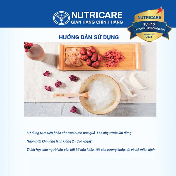 Nước Yến Sào NUNEST CERNA Nhân Sâm Cao Cấp Không Đường 15% Tổ Yến Dành Cho Người Tiểu Đường Ăn Kiêng Kém Ăn 70ML/HŨ