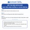 Bột Ăn Dặm Nutricare Metacare Gạo Sữa Dinh Dưỡng & Olive Special 200g