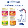 Lốc 6 Hũ Nước Yến Sào Trẻ Em NUNEST KIDS 15% Tổ Yến Giúp Trẻ Ăn Ngon Miệng Tăng Sức Đề Kháng và Sức Khỏe 70ML/HŨ