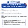 Bột Ăn Dặm Nutricare Metacare Cá Hồi Phô Mai Cải Bó Xôi & Olive 200g