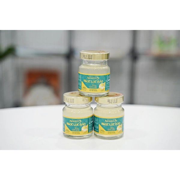 Hũ Nước Yến Sào NUNEST Ngọc Lục Bảo 26% Tổ Yến Hỗ Trợ Chức Năng Xương Khớp Tăng Cường Sức Khoẻ 70ml/hũ