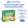 Nước Yến Sào NUNEST CERNA Nhân Sâm Cao Cấp Không Đường 15% Tổ Yến Dành Cho Người Tiểu Đường Ăn Kiêng Kém Ăn 70ML/HŨ