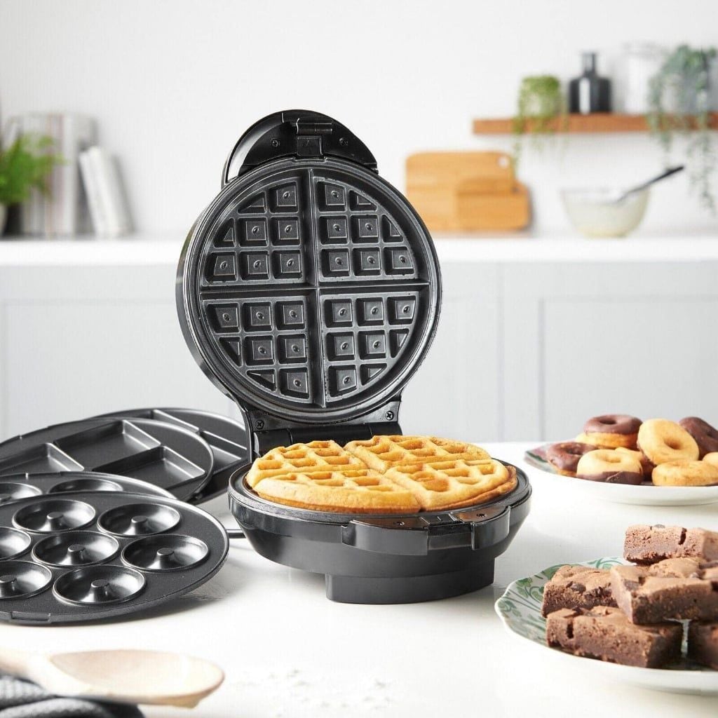 Máy làm Donut Brownie và Waffle 3in1 Vonshef