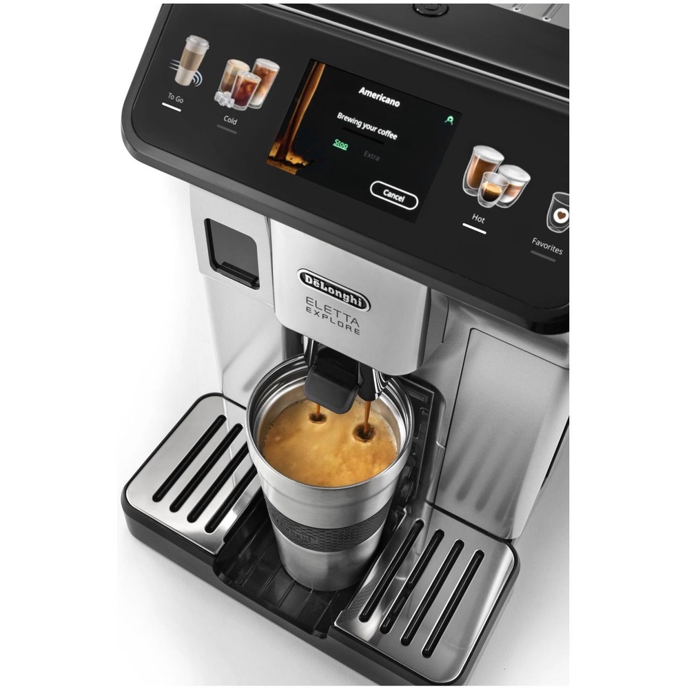 Máy Pha Cà Phê Tự Động DeLonghi ECAM 450.55.S Eletta Explore (Made in