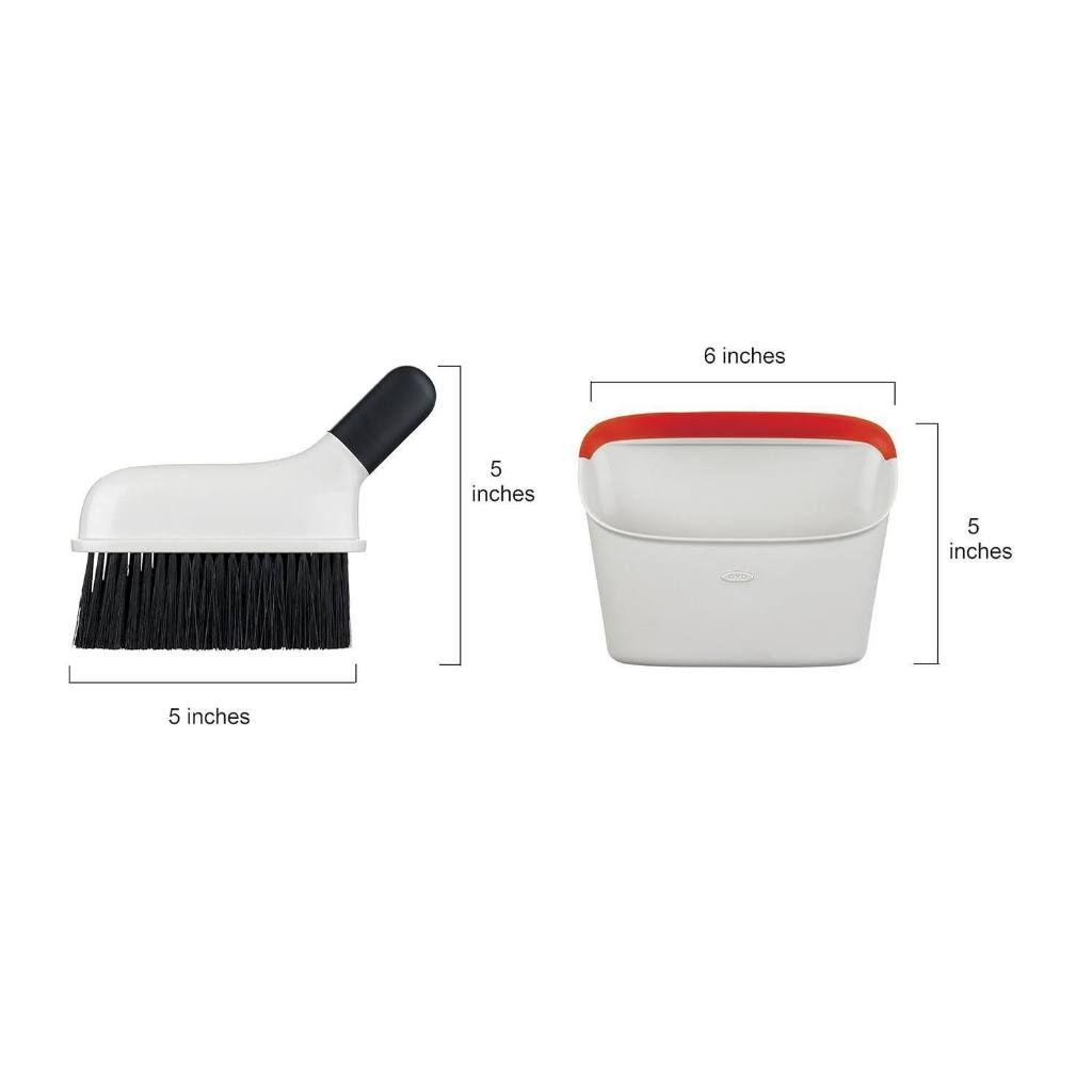 Set chổi kèm hót rác mini Oxo