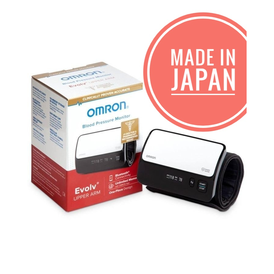 [MADE IN JAPAN] MÁY ĐO HUYẾT ÁP KHÔNG DÂY OMRON SMART ELITE HEM 7600T