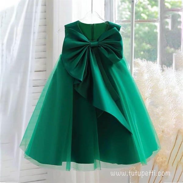  1905.Đầm Tiệc OLIVER Xanh Lá 
