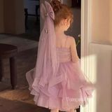  P25_60. Đầm Công Chúa Bồng Bềnh Hồng 