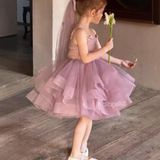  P25_60. Đầm Công Chúa Bồng Bềnh Hồng 