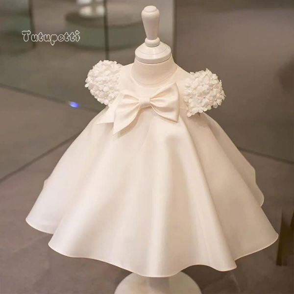  P25_79. Đầm Công Chúa Hàn Quốc Hoa Trắng 