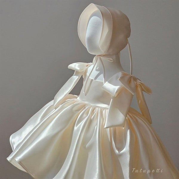  P24_172. Đầm Tiểu Thư Nhẹ Nhàng Nơ Vai 