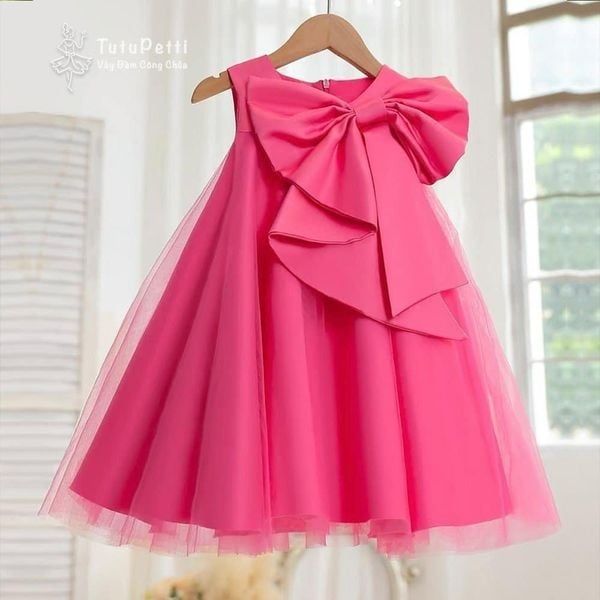  1905.Đầm Tiệc OLIVER Hồng Sen 