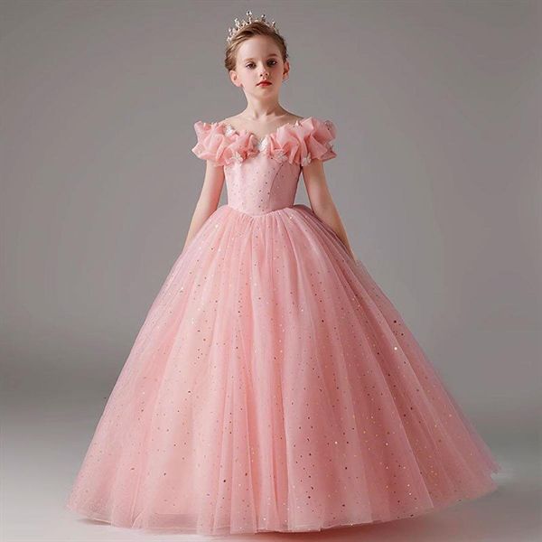  P24_31. Đầm Công Chúa Lọ Lem Hồng 