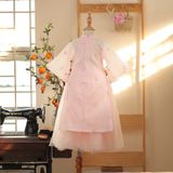  AD25_01. Áo Dài Cách Tân Thêu Hoa Hồng 