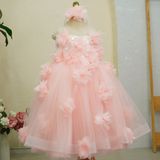  P25_70. Đầm Dạ Hội Đính Hoa Lộng Lẫy 