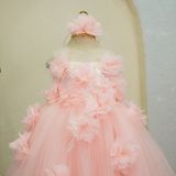  P25_70. Đầm Dạ Hội Đính Hoa Lộng Lẫy 